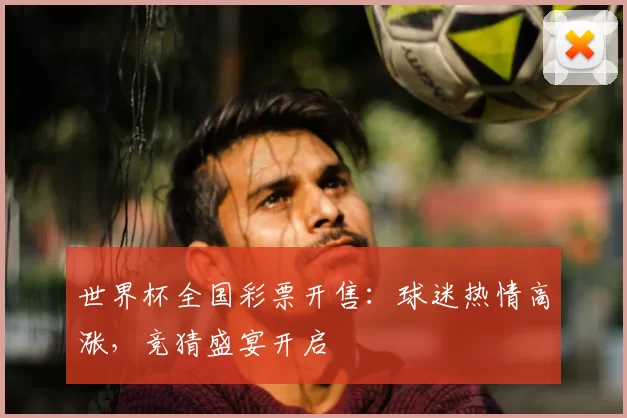 世界杯全国彩票开售：球迷热情高涨，竞猜盛宴开启